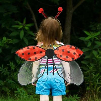 Ladybug Cosplay Wing Universal Ladybird Dress-Up Wing Fairy Wing Costume Accessories