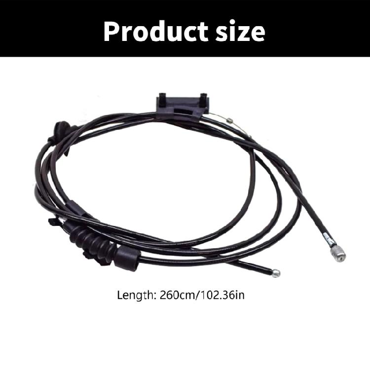 Car Engine Hood Release Cable Automotive Accessories for S80 XC70 Hood Release Cable Spare Parts 30671768