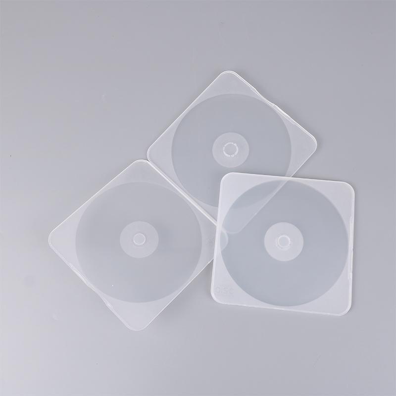 1/2/5 Stücke Transparent Kunststoff Einzelstück CD Fall Verdickt DVD Disc Box