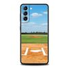 Soft TPU Phone Case For Samsung Galaxy S25 S24 S23 S22 S21 Ultra S20 FE 5G S10 S10E Plus Baseball Black Cover