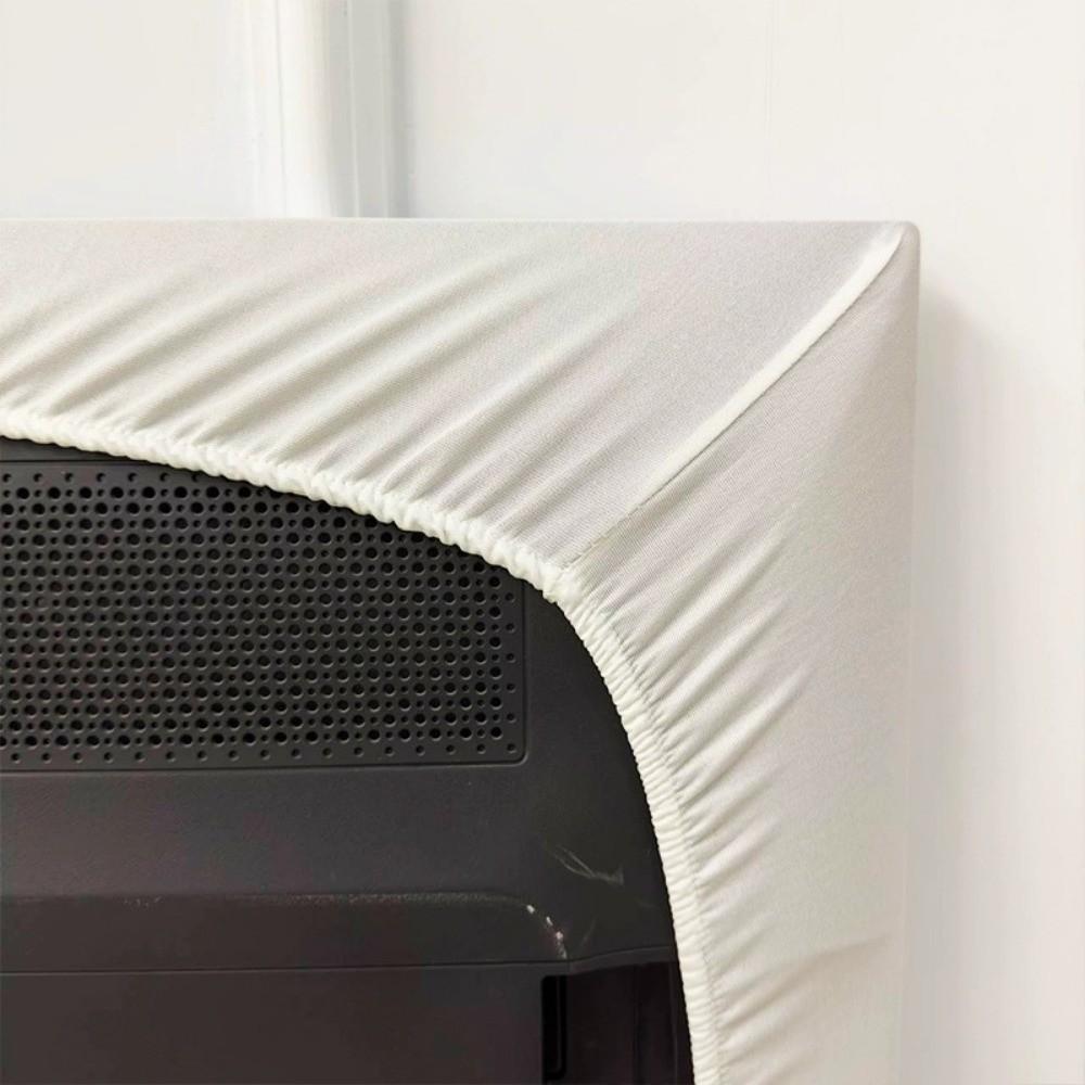 Solid Color TV Hood Cover Dustproof TV Dust Cloth Household LCD Dust Cover  Sun Protection