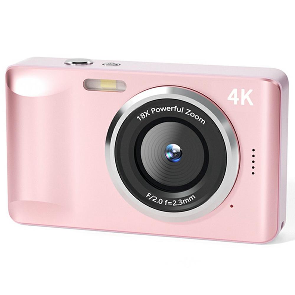 

FC001 2.8-inch IPS Screen Digital Camera Student HD CCD Camera (No Memory Card) Pink