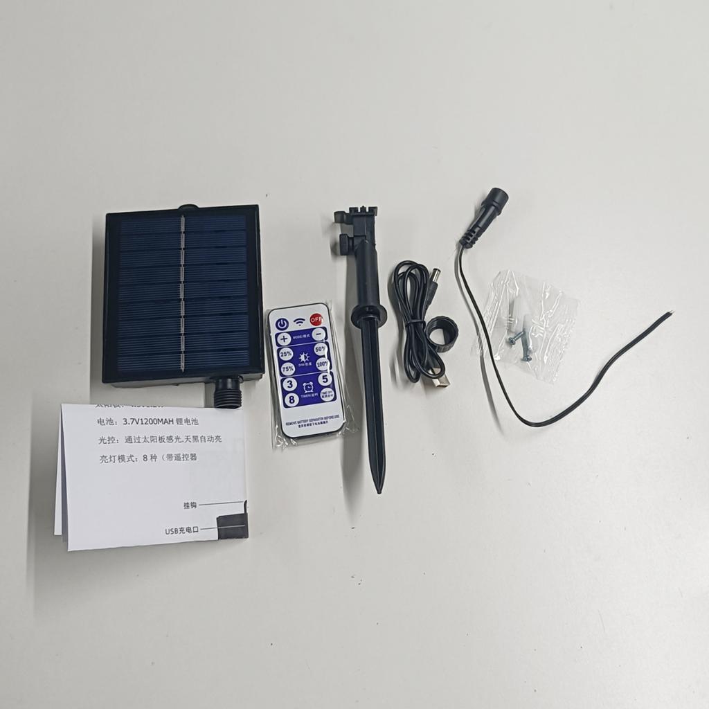 Solar Battery Box Kit Pack Powered Lithium Panel Light With Drill Digger Remote Control For Led String Strip Lamp DIY