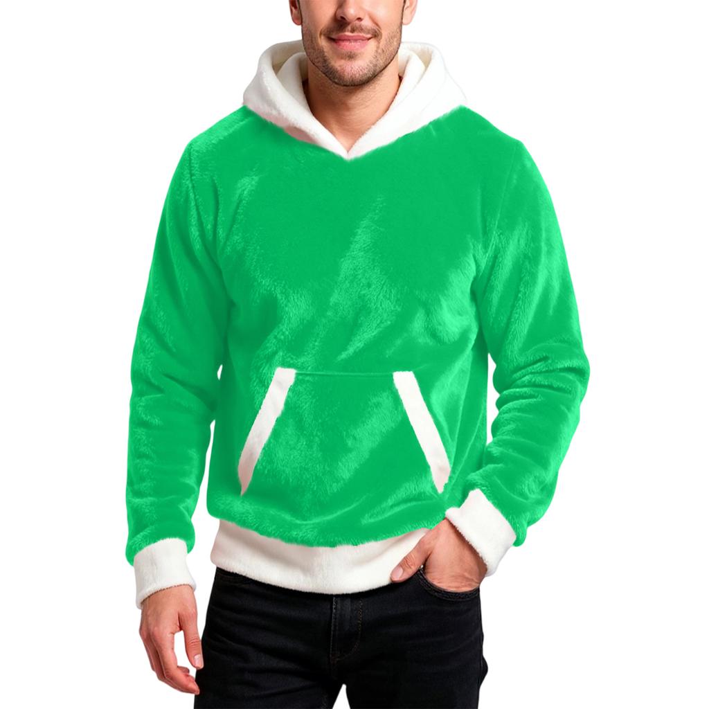 Men's  Leisure  Fashion  Half  Zipper  Hooded  Hood  Long  Sleeves  Hoodie