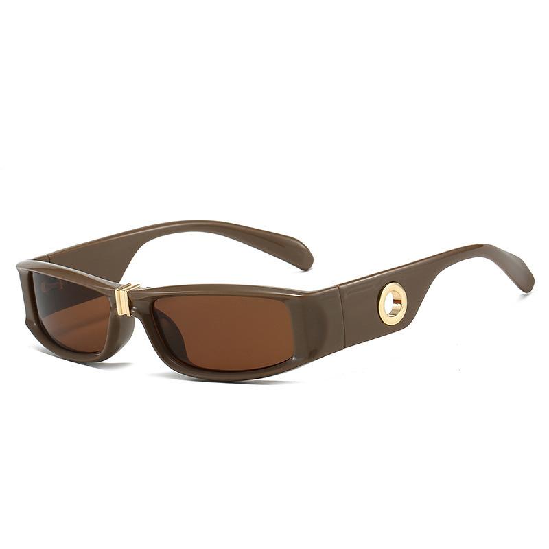 Polarized UV Protection Lightweight Comfortable Durable High Quality Retro Square Shaped Female Male Sun Glasses