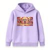 Kids Boys Girls Hoodie Sweatshirt, Cartoon Digital Circus Print Casual Pullover Top for Children Daily Wear
