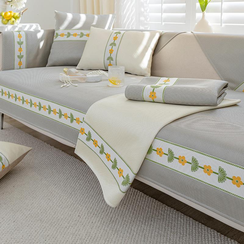Summer Summer Summer Mat Sofa Cushion Cushion Cover Cover Sitting Seat Cushions Cover Towel Simple Modern Entry Lux Style