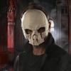 Mască schelet din spumă PU durabilă Mască de Halloween Înfricoșătoare cu clemă laterală Recuzită ușoară Craniu pentru Casă bântuită Cosplay Petreceri mascate