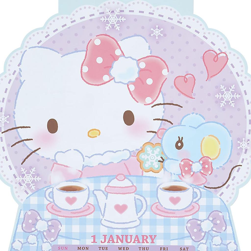 Sanrio Gestanzter Kalender 2025 Hello Kitty Wandbehang 454419