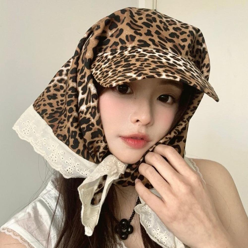 French Retro Headscarf Hat Sweet Loli Baseball Cap Versatile Sun Hat  Outdoor Seaside Vacation