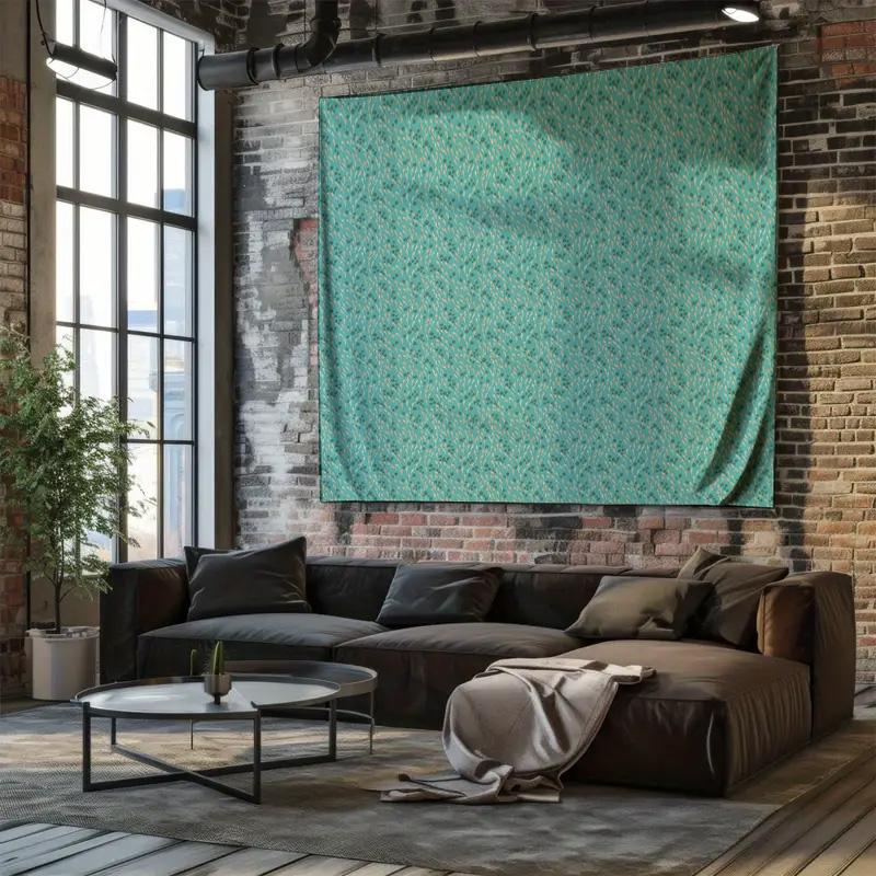 Boho Tapestry Wall Hanging Nature Forest Trees Landscape Aesthetic Room Decor Dorm Wall Art