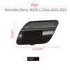 For Mercedes W205 Car Rear Bumper Tow Hook Cover Cap Black White For Benz C Class C180 C200 C220 C250 C300 2058850224 2015-