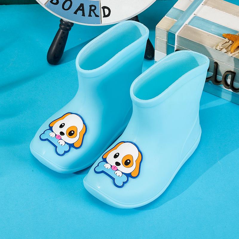 

Дитячі водонепроникні дощові черевики з мультяшними динозаврами зі шнурком, на бавовняній підкладці, для хлопчиків і дівчаток, ідеальні для дитячого садка. Inner 15cm (Size 22-24)