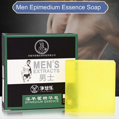 100g Özel Bakım Sabunu Orta Dereceli Tahriş Etmeyen Kolayca Köpürür Pürüzsüz Doku Kullanımı Kolay Temiz Cilt Besleyici Erkekler Erkekler İçin Epimedyum Özlü Sabun