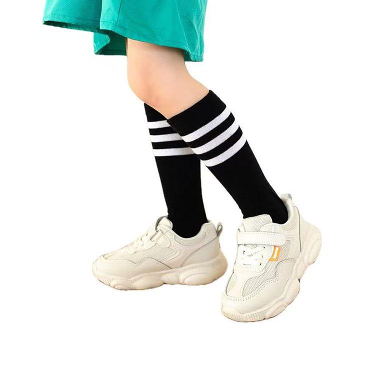 Red Mid-Calf Christmas Stockings & Halloween Cosplay Socks for Sports, Dance, and JK Style