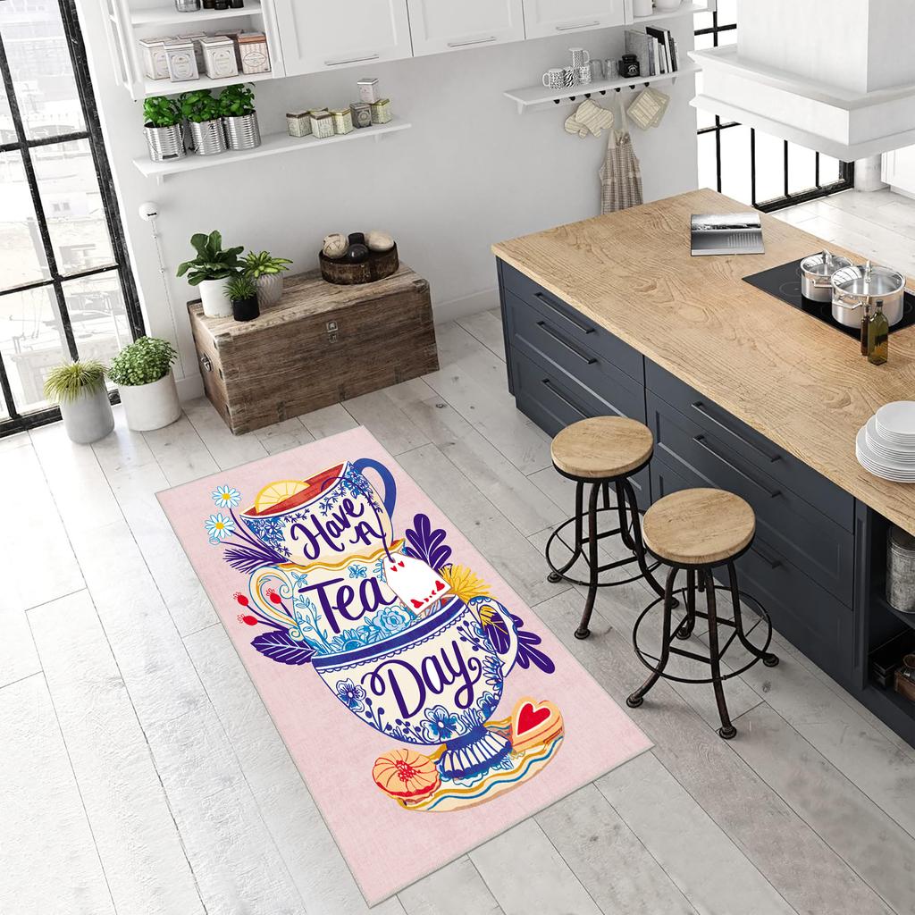 Decorative Area Rugs, Rugs For Living Room, Machine Washable Rug, Non Slip Rug