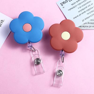 Elegant Work Card Clip ID Card Clips Retractable Badge Reel Nurse Badge Holder Name Card Holder