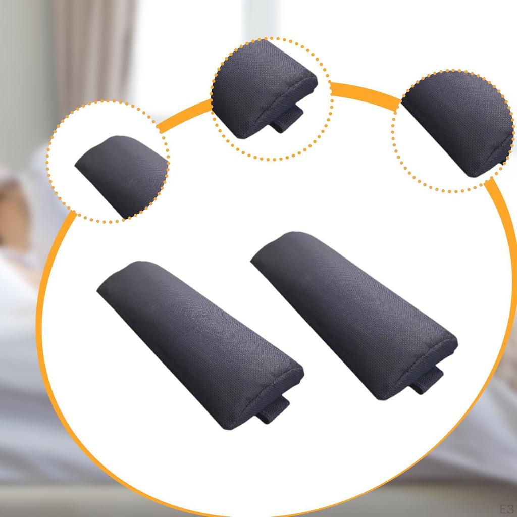 2 Pieces Head Pillows Headrest Replacement Comfortable Portable ,Multiuse Neck Cushions