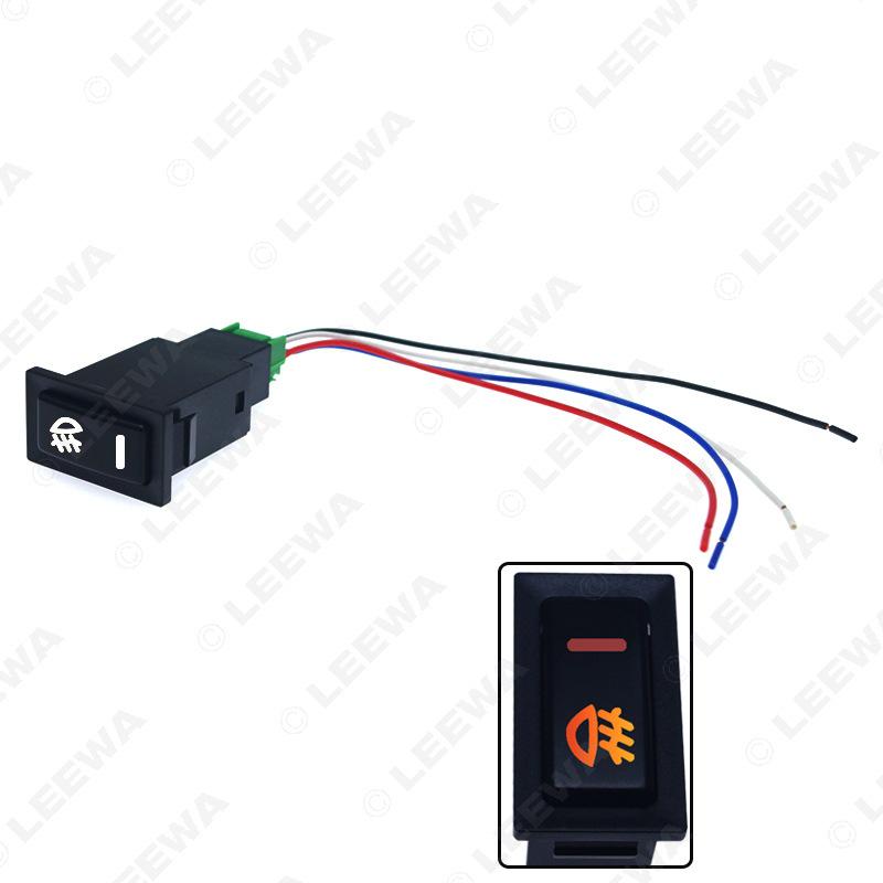 

5-контактный переключатель противотуманных фар и дневных ходовых огней для Nissan Qashqai/Tiida/Almera/Juke LEEWA