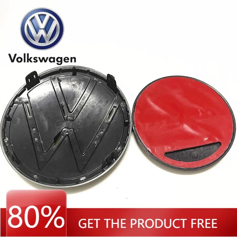 For VOLKSWAGEN 155MM 125MM 3D ABS Car Front Logo Grille Badge Trunk Badge Car Replacement Accessories for Volkswagen Touareg 201 BJKMN1