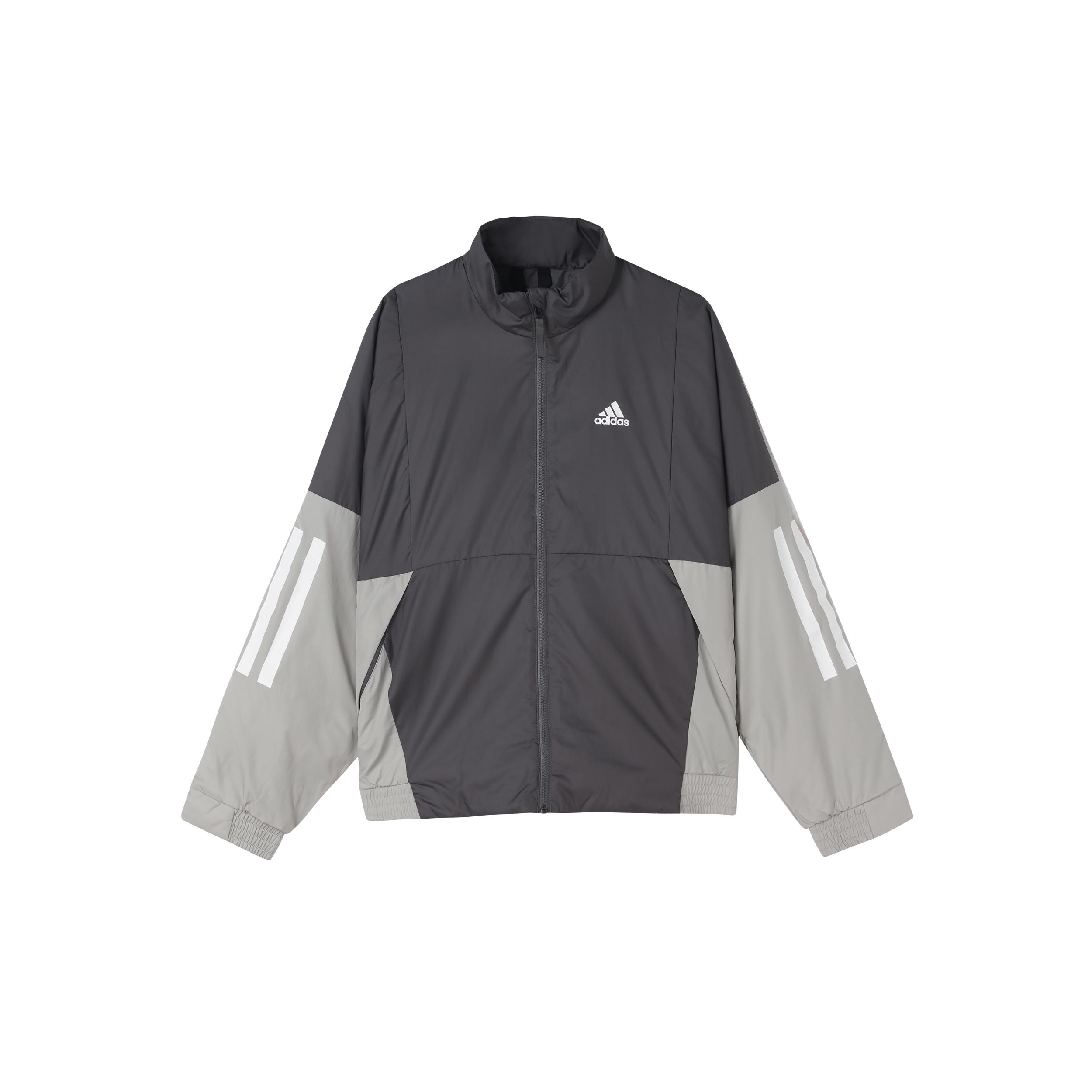 

New Adidas Jackets Men Gray FT2442 S