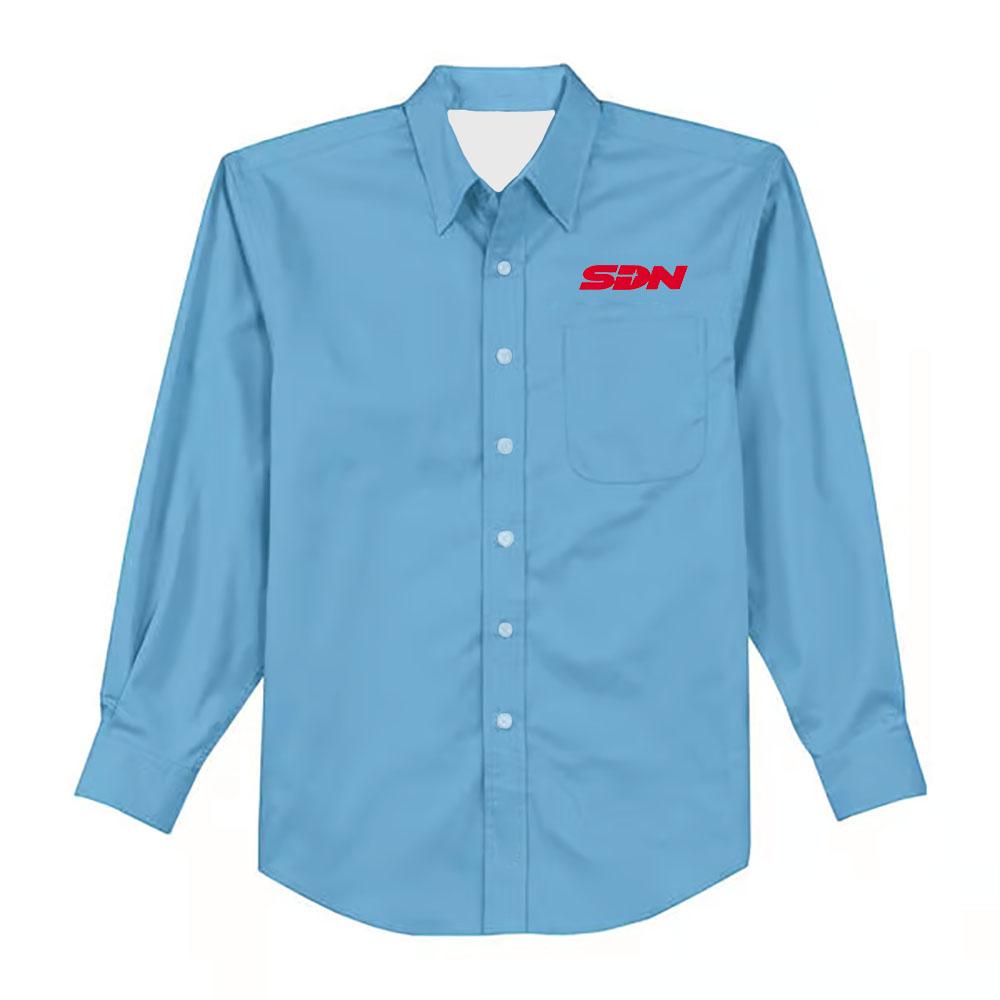 SDN Robert Robertson Cosplay Long Sleeve Shirt Hot Game Dispatch Letter Printing Chemise Unisex Streetwear Fashion Men Clothing