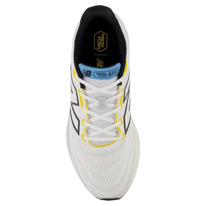 New Balance Fresh Foam 680v8 'White Ginger Lemon' Sneakers M680LW8
