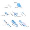 Baby Care Product 8-in-1 Grooming Kits Infant Healthcare Kit Newborn Haircomb Brush Finger Toothbrush Fever Thermometer