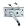 Universal Hand Crank No-Punch Clothes Drying Rack with Adjustable Hole Distance for Balcony.