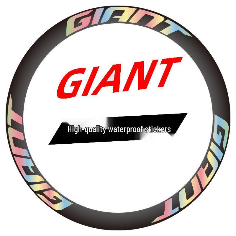 Riesige PCR-Laufradaufkleber: Farbwechsel der Nabe für Fahrradfelgen und -reifen