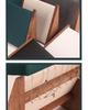 Black Walnut Solid Wood Necklace and Bracelet Display Stand for Jewelry Store Window