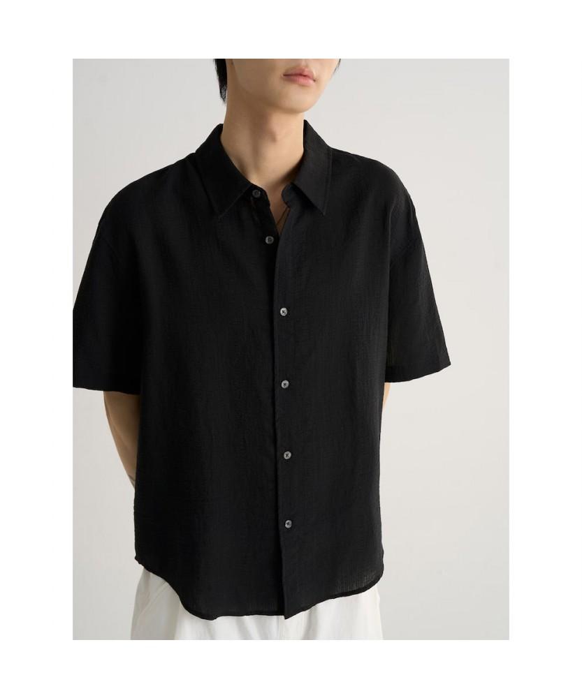 8seconds Wrinkle Short Sleeve Shirt Black