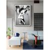 Stampa fotografica Home Wall Art Cuadros Decorazione Senza cornice Arte vintage in bianco e nero Victory Kiss Poster New York Canvas Painting