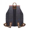 Canvas Bunched Backpack Korean Version of Women's College Style Small Backpack Student Bag