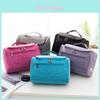 Portable Hanging Storage Pouch With High Capacity For Cosmetics And Toiletries At Home