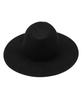 Yunibeosyeolkemiseuteuli Black Simple Wool Fedora Bk Metal Fedora