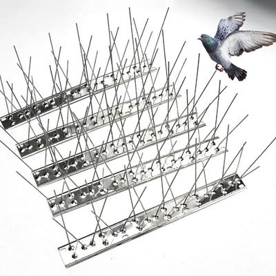 Stainless Steel Birds Spikes 25/33/50CM Birds Scare Thorn Durable Bird Repellent Needle