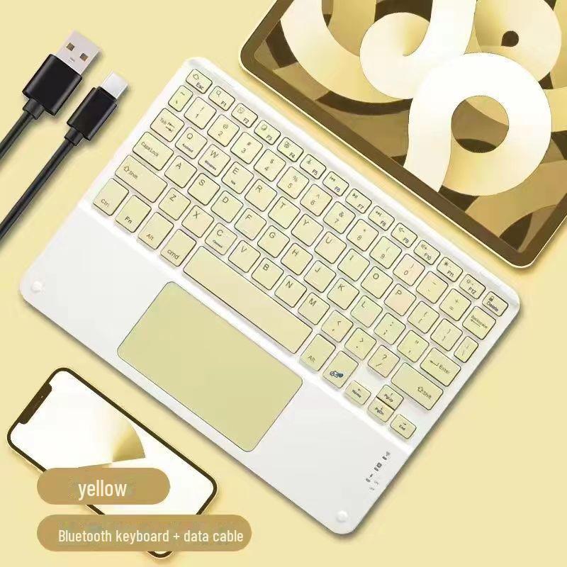 Universal 10-Inch Bluetooth Keyboard & Mouse Set for iPad, iPhone, Android & Tablets