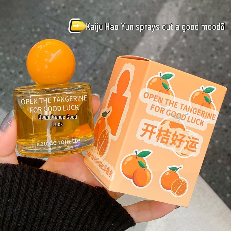 Khaki Girl Long-Lasting Citrus Peach Perfume - Fresh, Fruity, Natural Scent