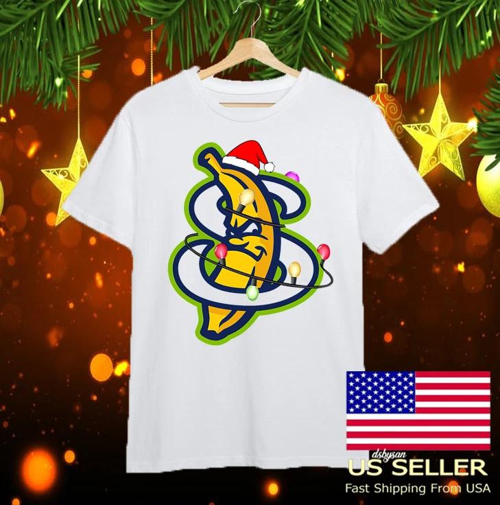 Savannah Bananas Baseball Christmas Cotton White S-5XL T Shirt C327 Unisex T-Shirt M