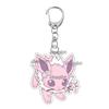 Anime Cartoon Umbreon Eevee Espeon Acrylic Keychain Key Chain Ring Backpack Charm Accessories Homemade Pendant Gift for Friends