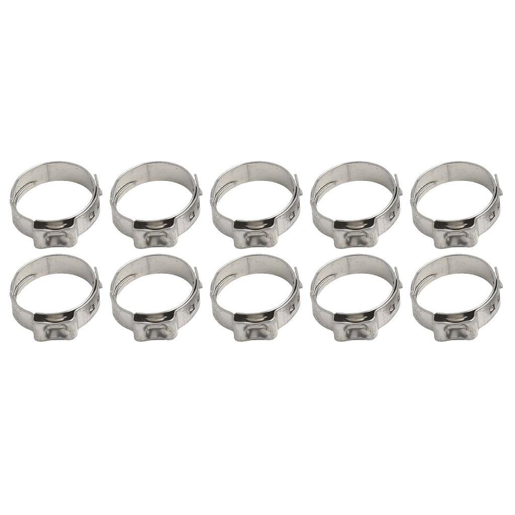 Klämkopplingar PEX Rostfritt Stål Klämring Färdig för Långvarig Styrka