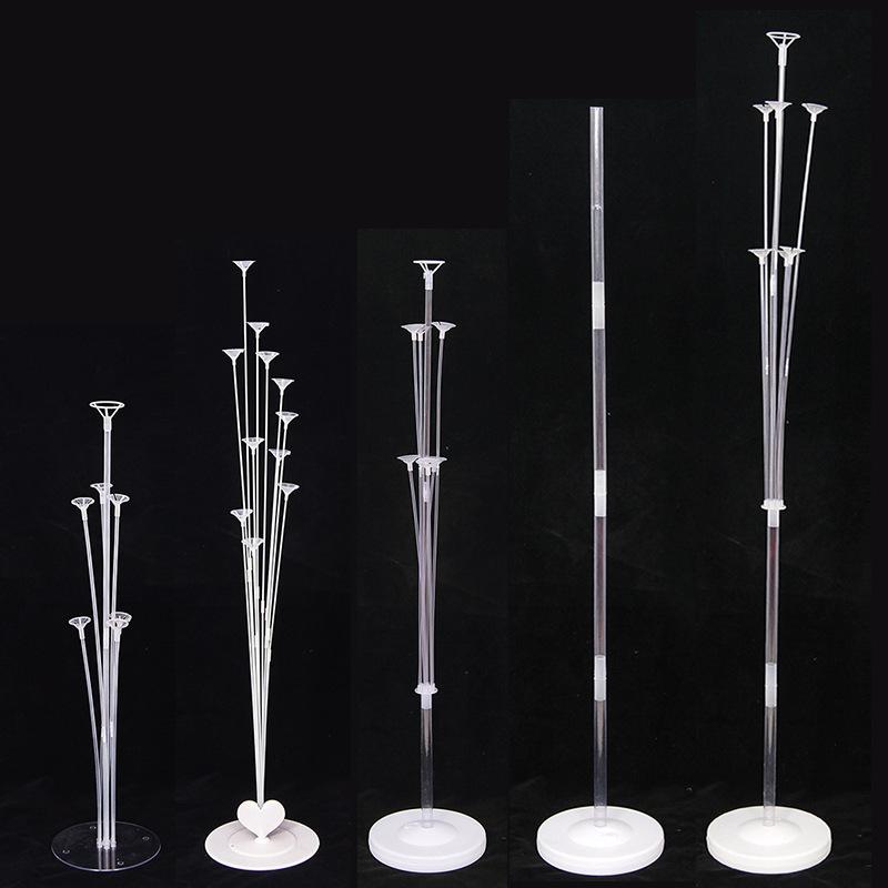 Birthday Party Transparent Floating Bracket Dining Table Decoration Table Floating Balloon Column Road Guide Base