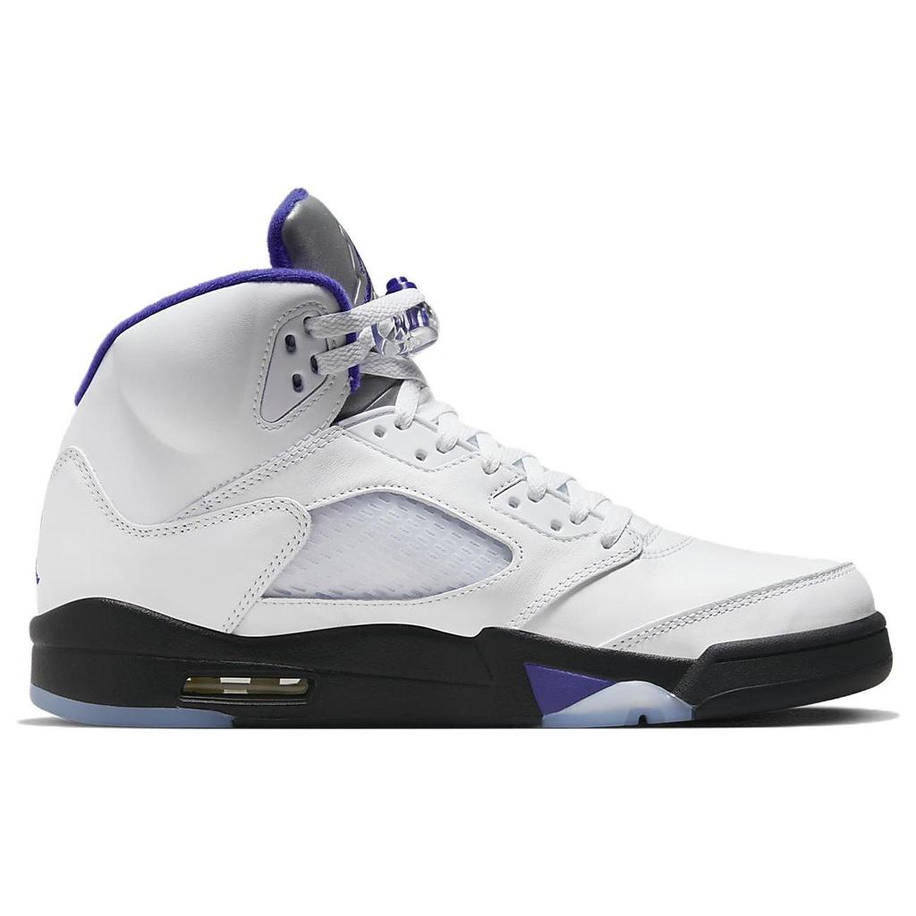 Air Jordan 5 Retro Concord Ανδρικά Αθλητικά Παπούτσια Λευκό Dark-Concord Μαύρο DD0587-141