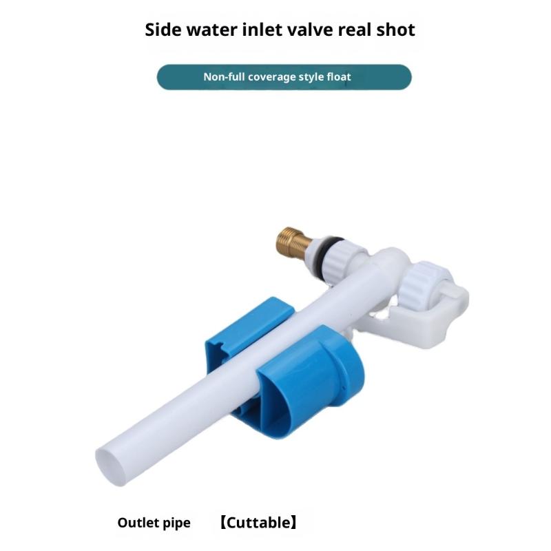 1Pcs G3/8 G1/2 Inch Connection Cistern Toilet High Pressure Side Inlet Valve Toilet Drain Valve Cistern Filling Valve