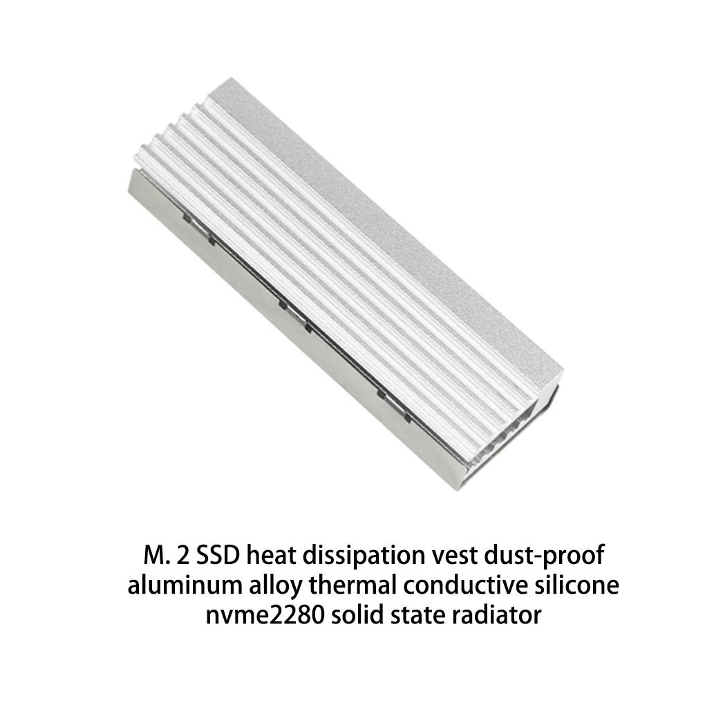 SSD Radiator Computer Solid State Disk Sink Dust-proof Portable Thermal Cooling Pads Heatsink Accessory Replacement Part