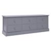 Day and Night - Day and Night Dark Gray Paulownia Wood TV Cabinet 108x30x40 Cm