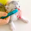 Environmentally Friendly Cat Eyebrush Handheld Eyebrush Cleaning Reusable Design Pet Comb Tear Stain Brush Pet Cleaning Supplies