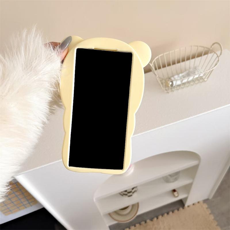 Pentru Samsung Galaxy S25 Ultra S24 S23 Plus S24 Ultra S25Ultra Breloc Drăguț Rilakkuma Husa Silicon Moale