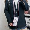 For Samsung Galaxy S25 Ultra Magnetic Case Ring Kickstand TPU+PC Phone Cover with Lanyard